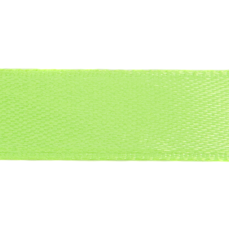 Лента атласная Veritas шир 12мм цв S-535 зеленый неон (уп 30м)3