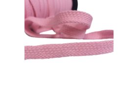 шнур для одежды плоский 15мм, 100хб, цв розовый/130 (катушка 50м) bombacio купить по 13.5 - в интернет - магазине Веллтекс | Самара
.