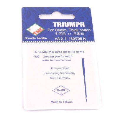 Иглы для БШМ TRIUMPH New 130/705H Джинс №110 (уп.5шт) (2)