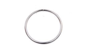 кольцо металл 40х3 мм цв никель (уп 100шт) купить по 8.5 - в интернет - магазине Веллтекс | Самара
.