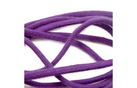 шнур для одежды круглый с сердечником, 6мм, 100хб, цв фиолетовый/134 (катушка 50м) bombacio купить по цене 13.5 руб для домашнего шитья - в интернет-магазине Веллтекс | Самара
