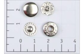 кнопка l-10 цв никель сталь 9.5мм (уп ок.1440шт) k-38 strong купить по цене 1.43 руб - в интернет-магазине Веллтекс | Самара
