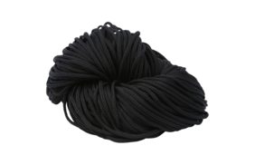 шнур для одежды круглый цв черный 5мм (уп 100м) 5-02 купить по 1.95 для тактического снаряжения в Самаре 