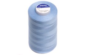 нитки швейные 100% pe 40/2 цв s-231 синий бледный (боб 5000ярдов) veritas купить по 119 - в интернет - магазине Веллтекс | Самара
.