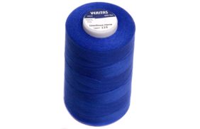 нитки швейные 100% pe 40/2 цв s-220 синий яркий (боб 5000ярдов) veritas купить по 119 - в интернет - магазине Веллтекс | Самара
.