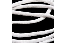 шнур для одежды круглый с сердечником, 6мм, 100хб, цв белый/101 (катушка 50м) bombacio купить по цене 13.5 руб для домашнего шитья - в интернет-магазине Веллтекс | Самара
