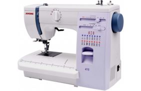 бытовая швейная машина janome 415 (janome 5515) купить по доступной цене - в интернет-магазине Веллтекс | Самара

