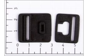 пряжка 19мм пластик цв черный (уп 100шт) sb034 купить по 0.54 - в интернет - магазине Веллтекс | Самара
.