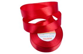 лента атласная veritas шир 25мм цв s-820 красный (уп 30м) купить по 88.3 - в интернет - магазине Веллтекс | Самара
.