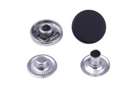 кнопка монеткаl-12 soft-touch цв черный+3 части никель медицинская сталь нерж 12,5мм (уп ок.72шт) купить по цене 715 руб - в интернет-магазине Веллтекс | Самара
