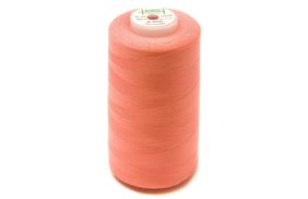 нитки швейные 100% pe 40/2 цв 1105 розовый персиковый (боб 5000м) euron купить по 138 - в интернет - магазине Веллтекс | Самара
.