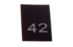 р042пч 42 - размерник - черный (уп.200 шт) купить по цене 120 руб - в интернет-магазине Веллтекс | Самара

