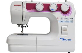 бытовая швейная машина janome my style 280s купить по доступной цене - в интернет-магазине Веллтекс | Самара

