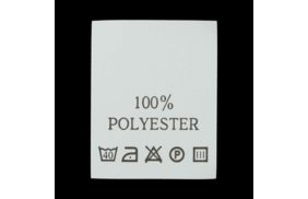 с102пб 100%polyester - составник - белый (уп 200 шт.) купить по цене 150 руб - в интернет-магазине Веллтекс | Самара
