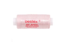 нитки швейные 40/2 400 ярд. цв.036 бело-розовый bestex купить по 17.3 - в интернет - магазине Веллтекс | Самара
.