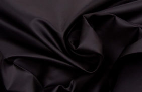 ткань подкладочная ветрозащитная 290t, 60гр/м2, 100пэ, 150см, черный/s580, (100м) wsr купить в Самаре.