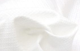 вафельное полотно 145гр/м2, 100хб, 45см, отбеленная, белый/s501, (60/420м) tpg052 купить в Самаре.